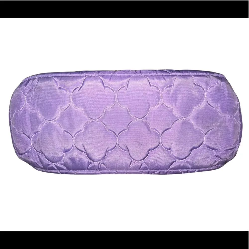 Cinda B Casablanca Purple Baby Diaper Bag EUC